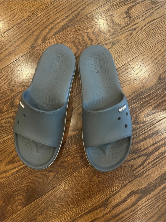 CROCS Other - CROCS Men's Slate Blue Slide Sandals 11